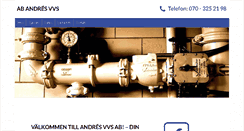Desktop Screenshot of andresvvs.com